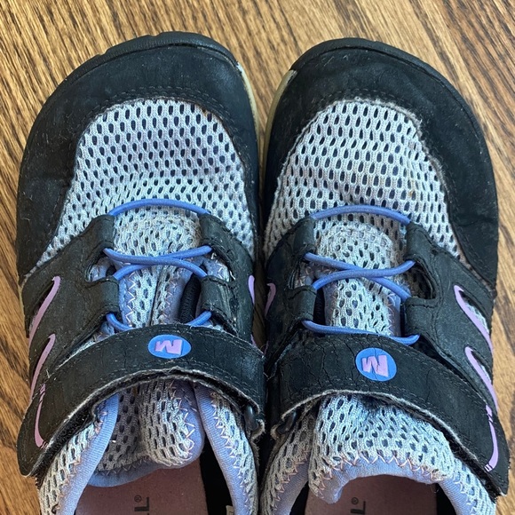 Trail Glove Kids Lavender Lustre  Merrell barefoot shoes, size 3.5. Great cond - Picture 5 of 14